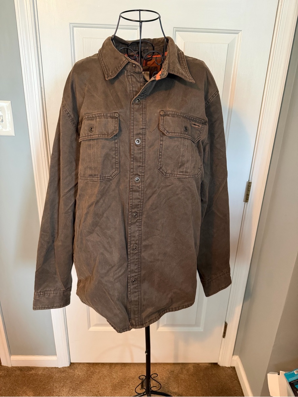 Legendary Whitetails Brown Field Jacket with Chest Pockets